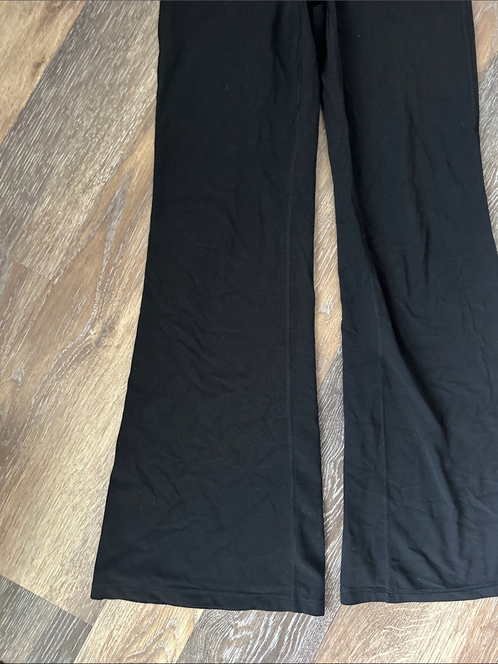 Athleta Black Flared Leggings - Picture 4 of 12
